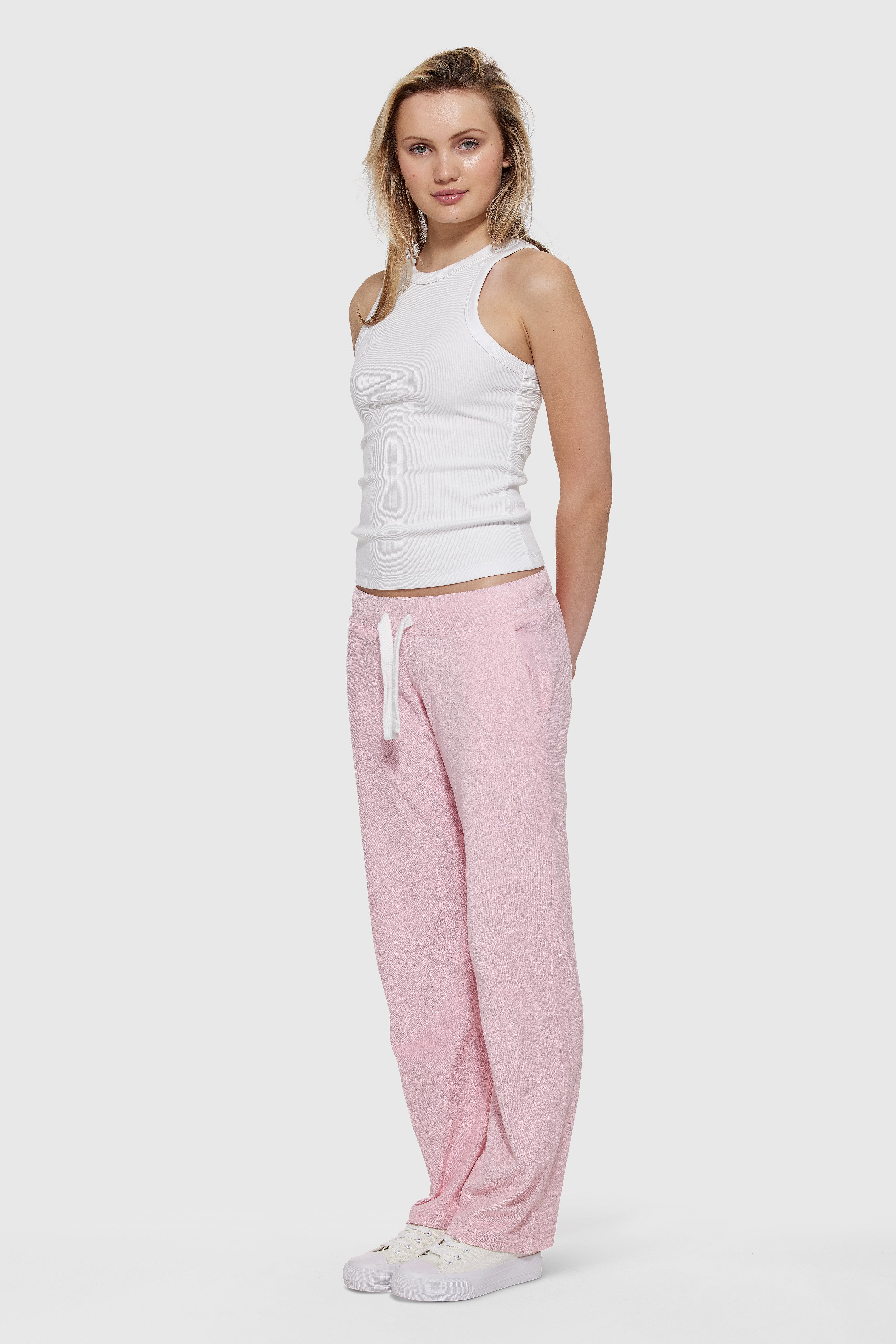 Sweatpant Girl Terry Pink Crush
