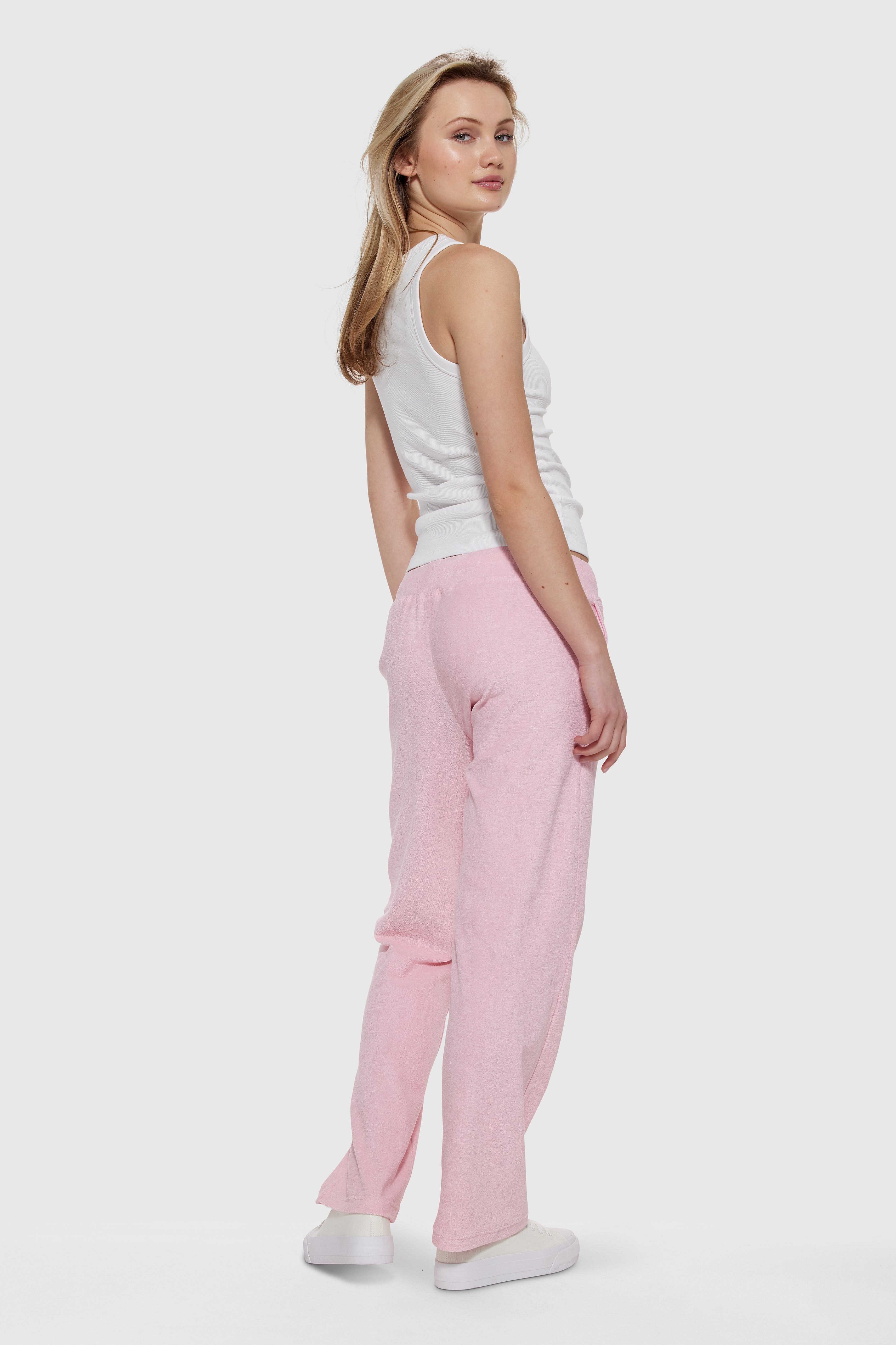 Sweatpant Girl Terry Pink Crush