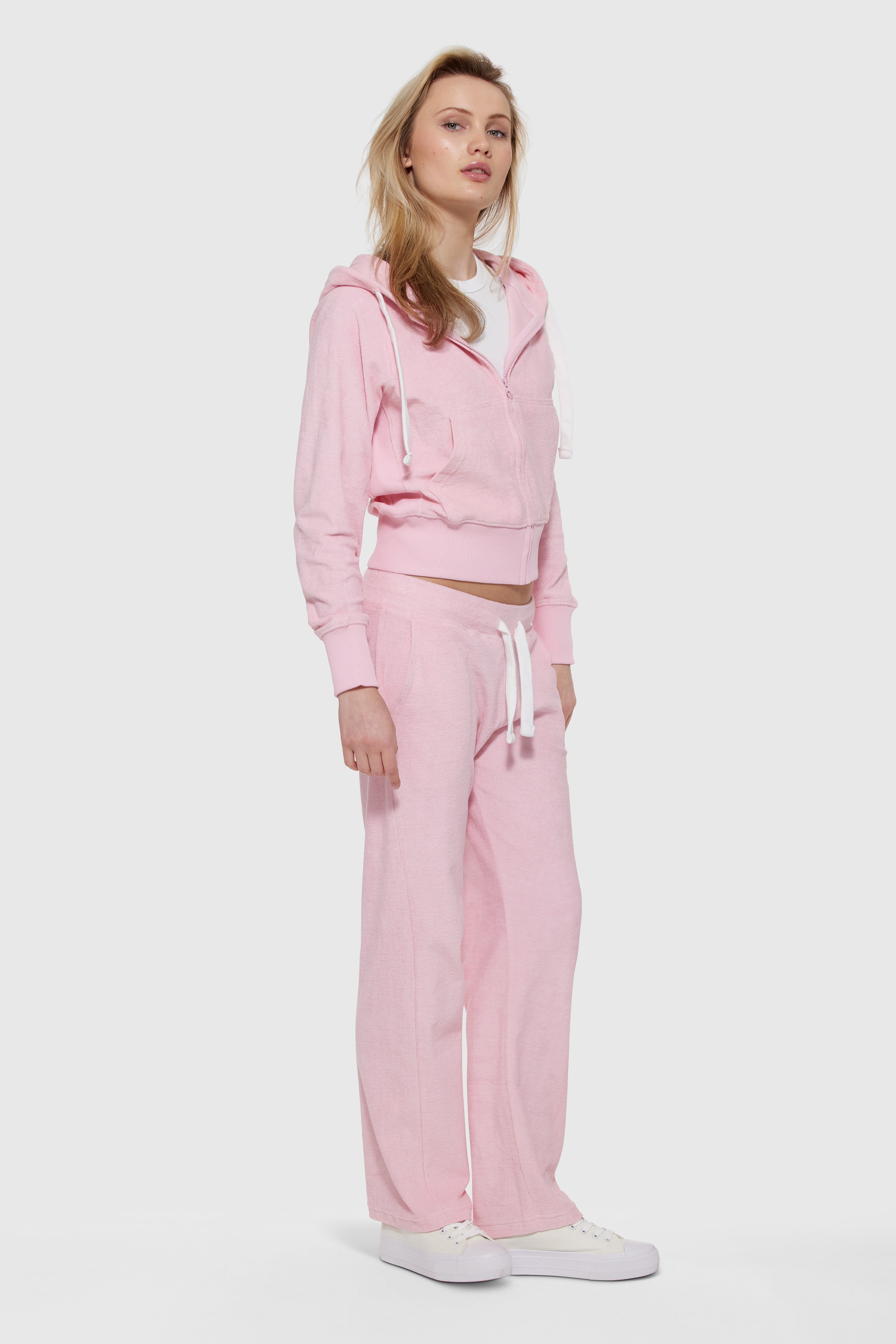 Sweatpant Girl Terry Pink Crush