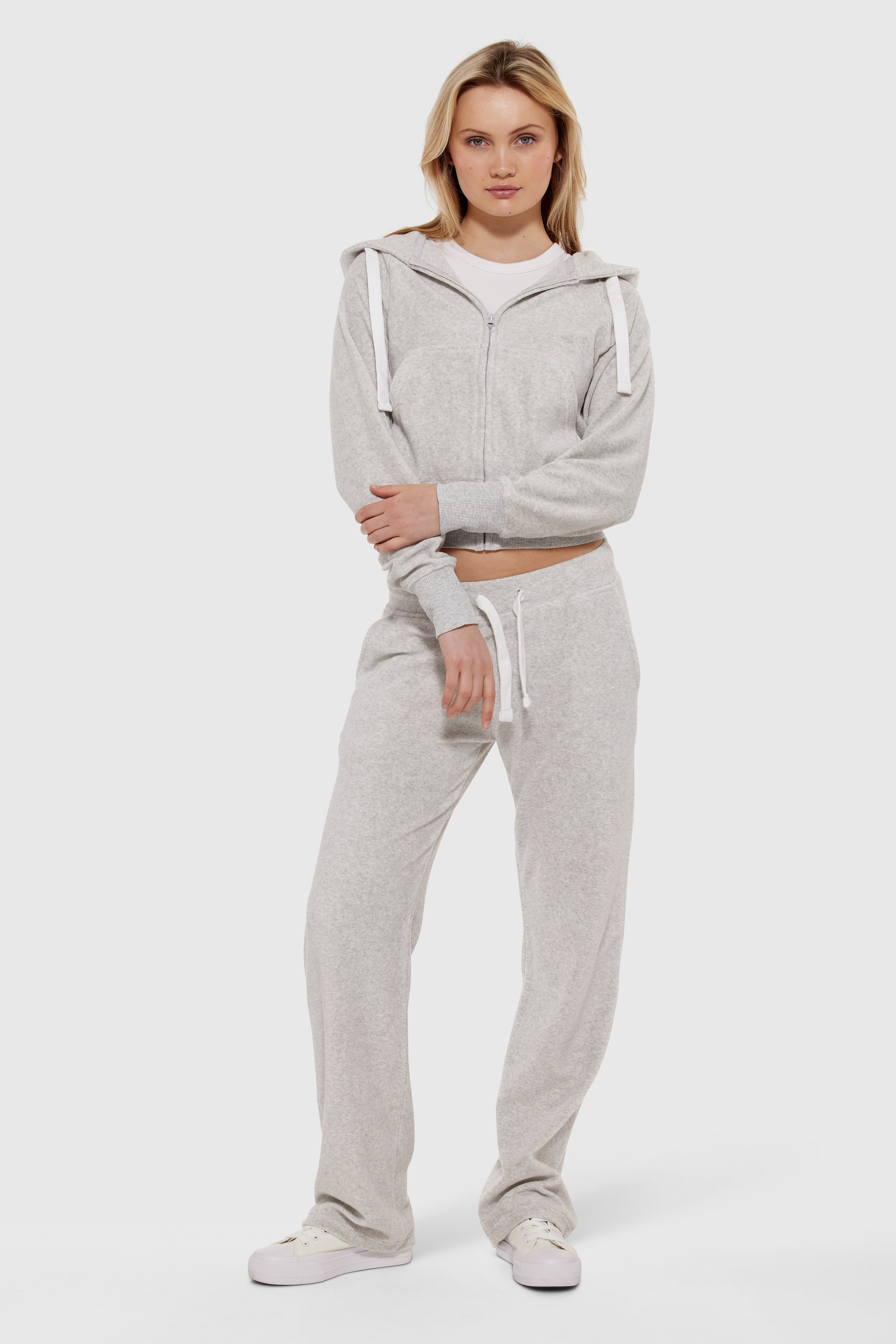 Sweatpant Girl Terry Light Grey