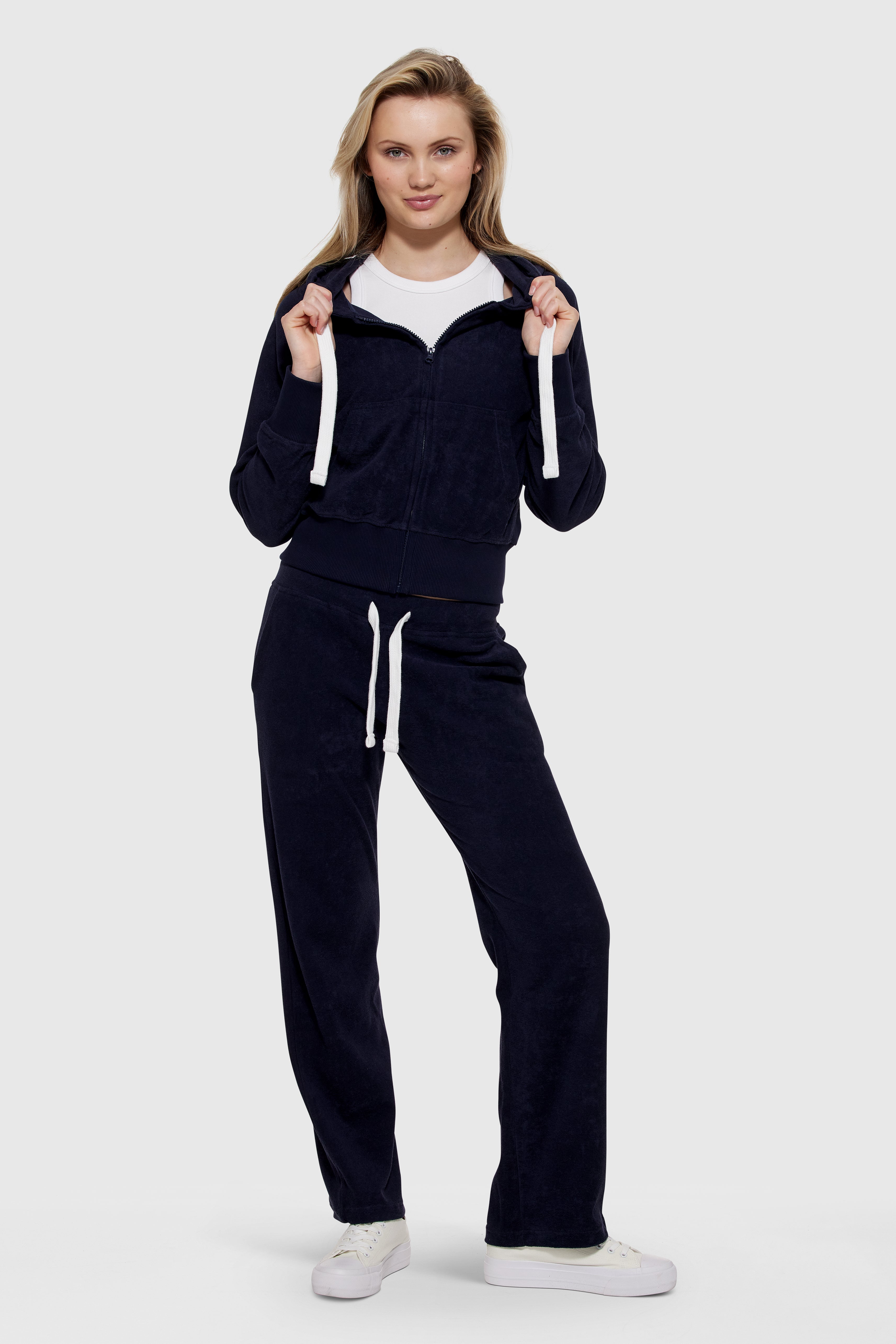 Sweatpant Girl Terry Navy