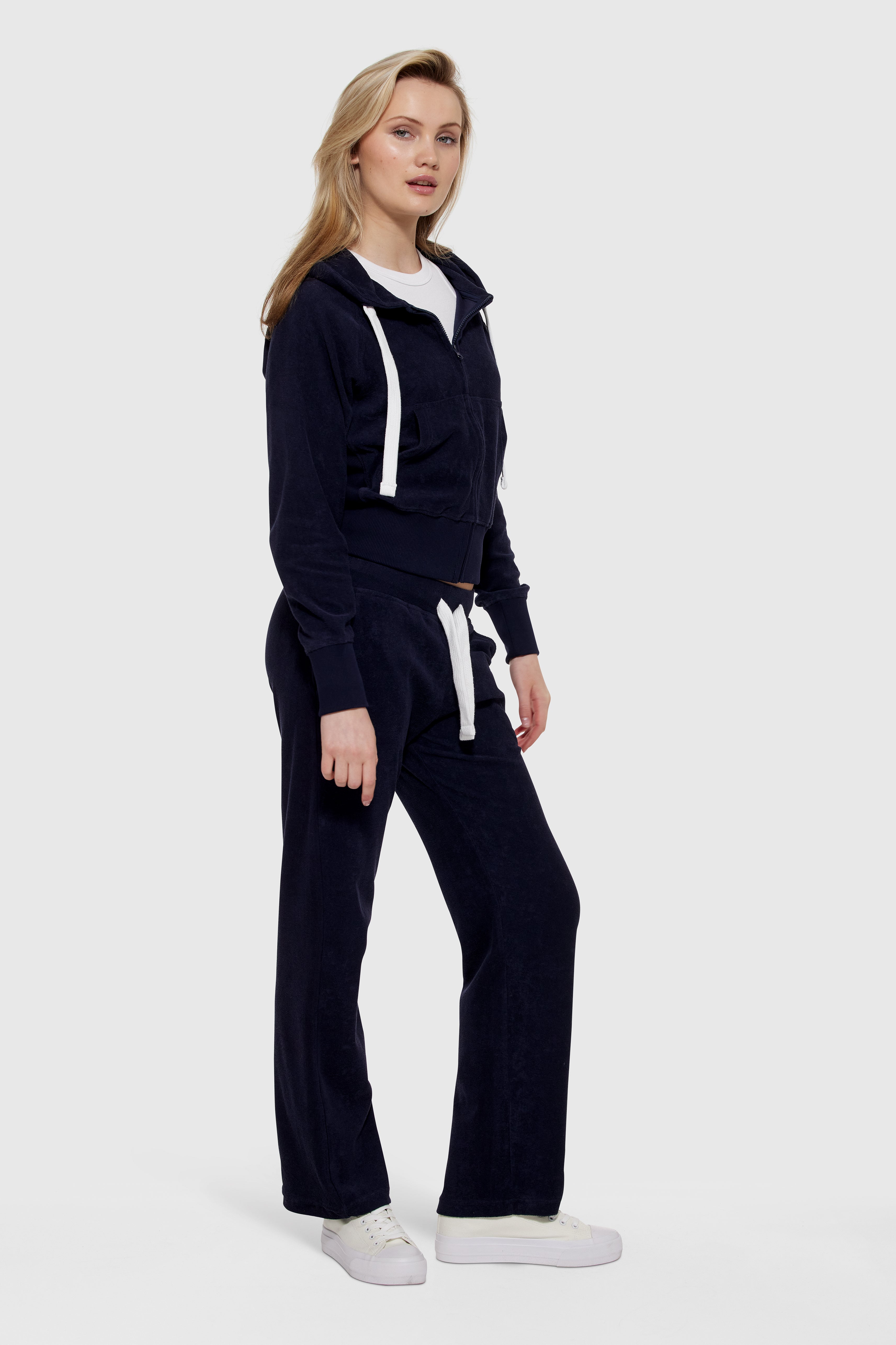 Sweatpant Girl Terry Navy
