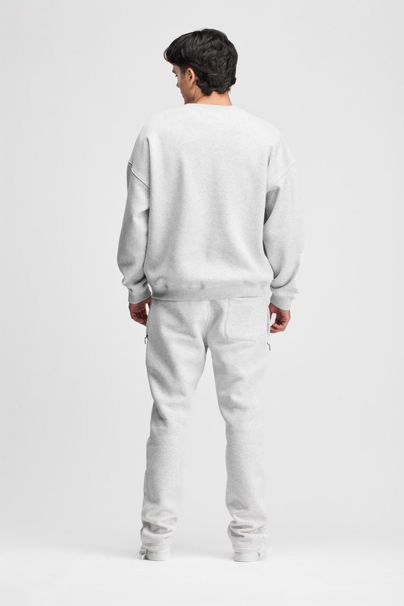 Boxed Crewneck Unisex Original Light Grey