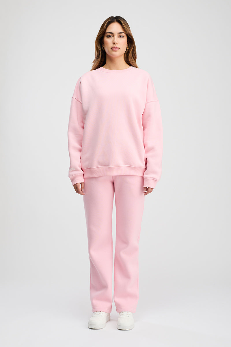 Boxed Crewneck Pink Crush