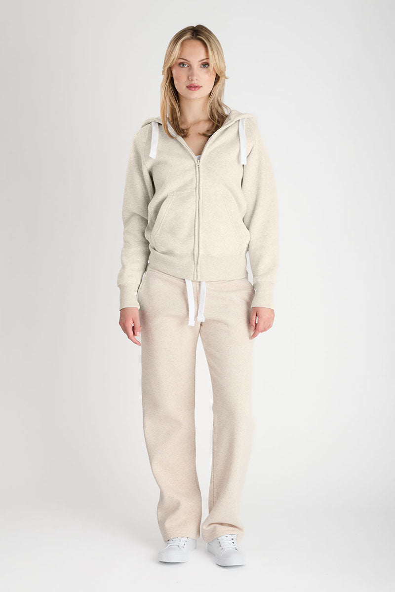 Hoodzip Unisex Original Latte Melange - Sendes i uke 45-46.