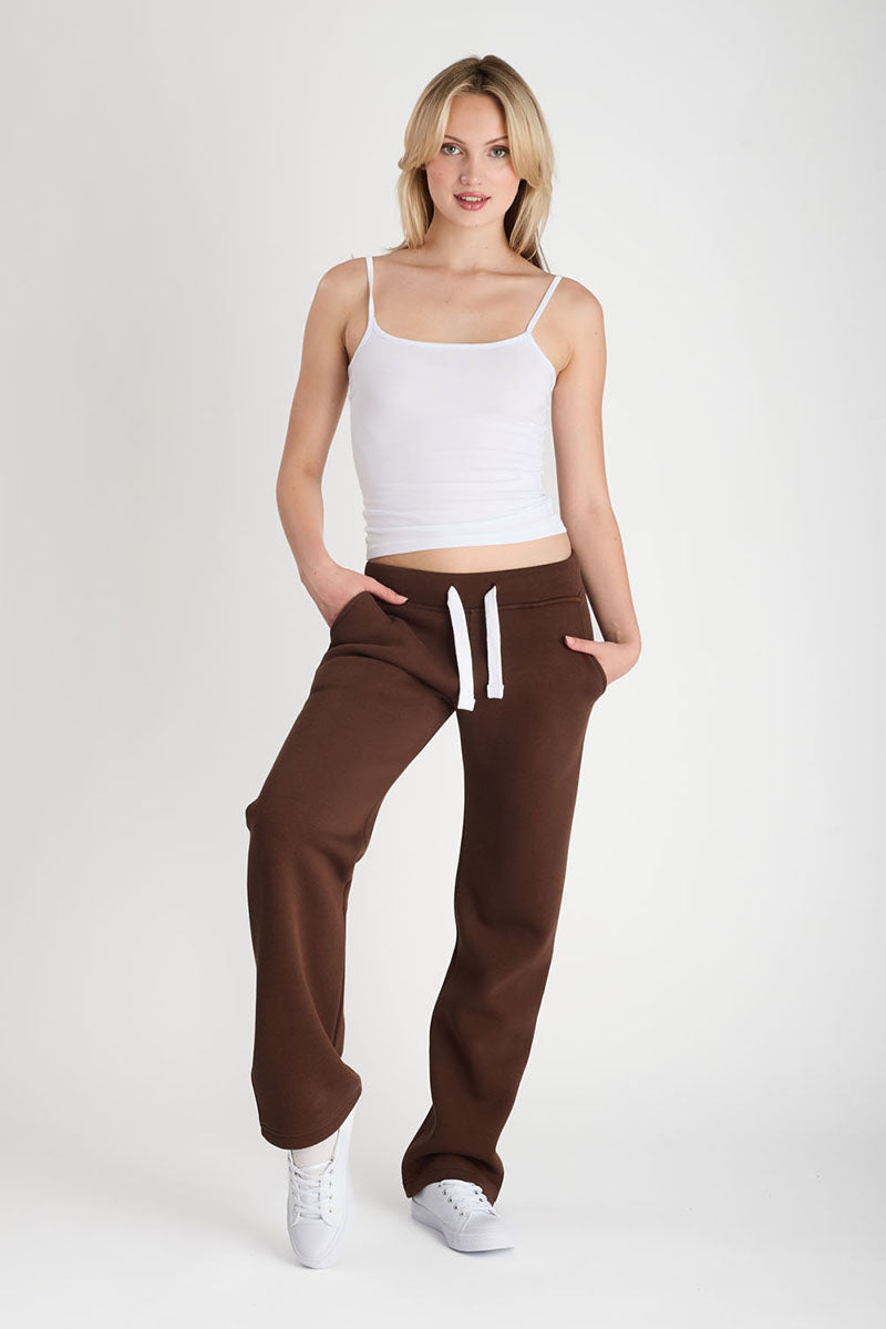 Sweatpants Girl Straight Espresso