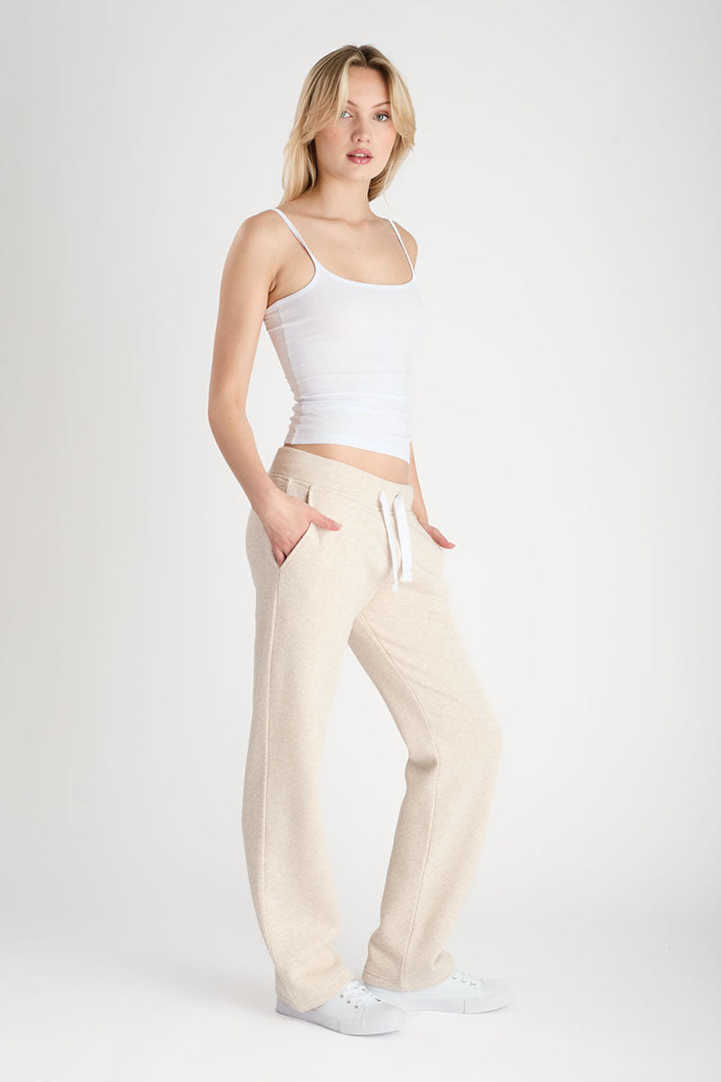 Sweatpants Girl Straight Latte melange