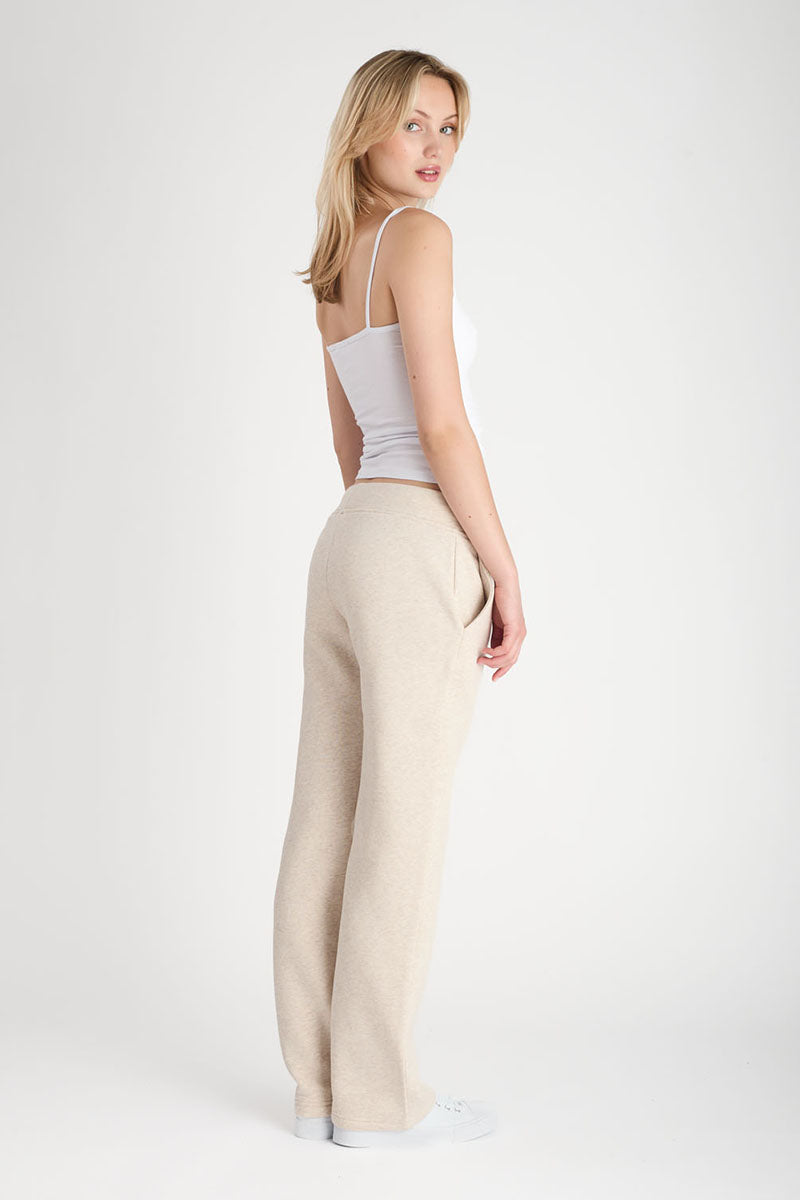 Sweatpants Girl Straight Latte melange