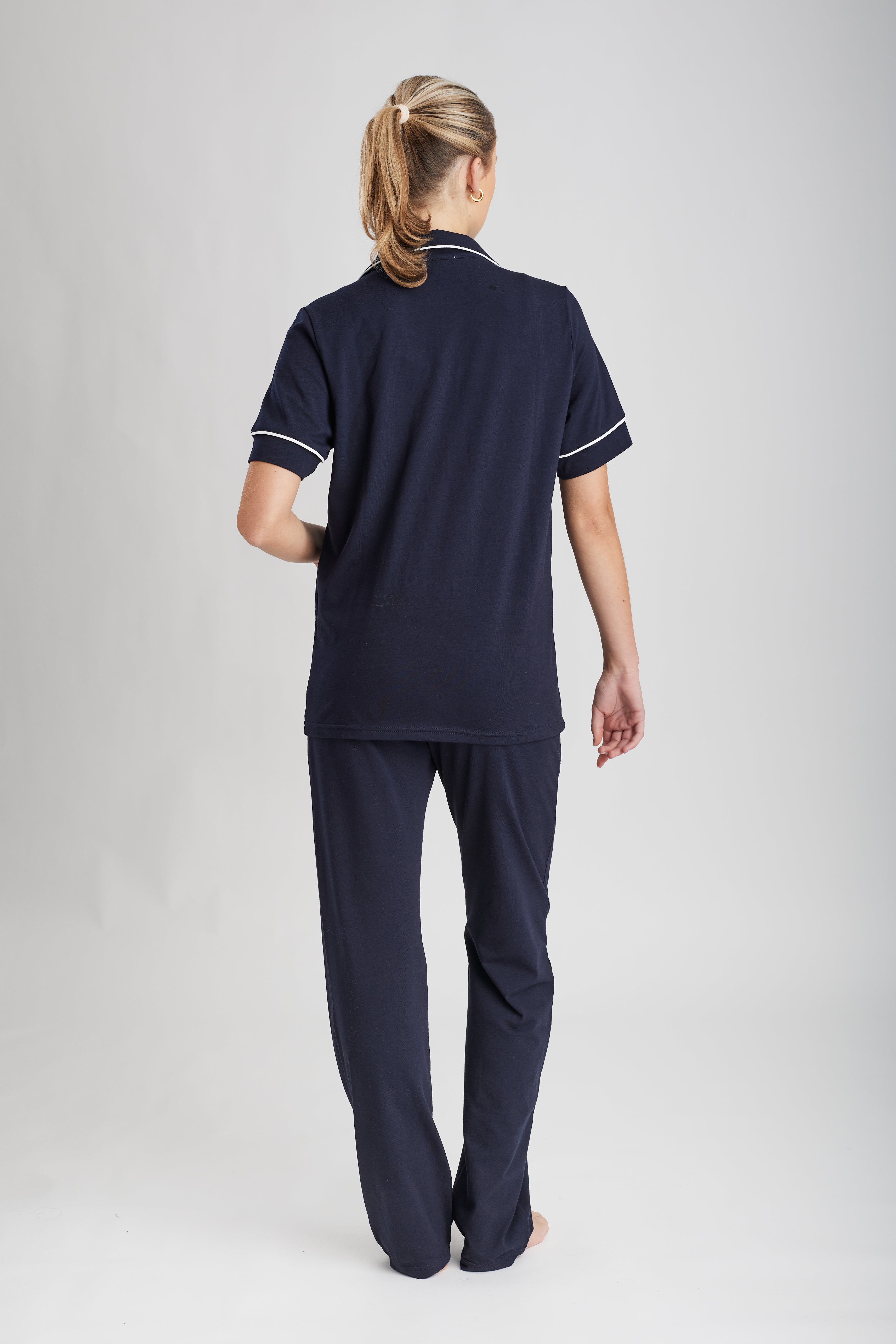 Easy Hours Pyjamas sweatpants straight navy