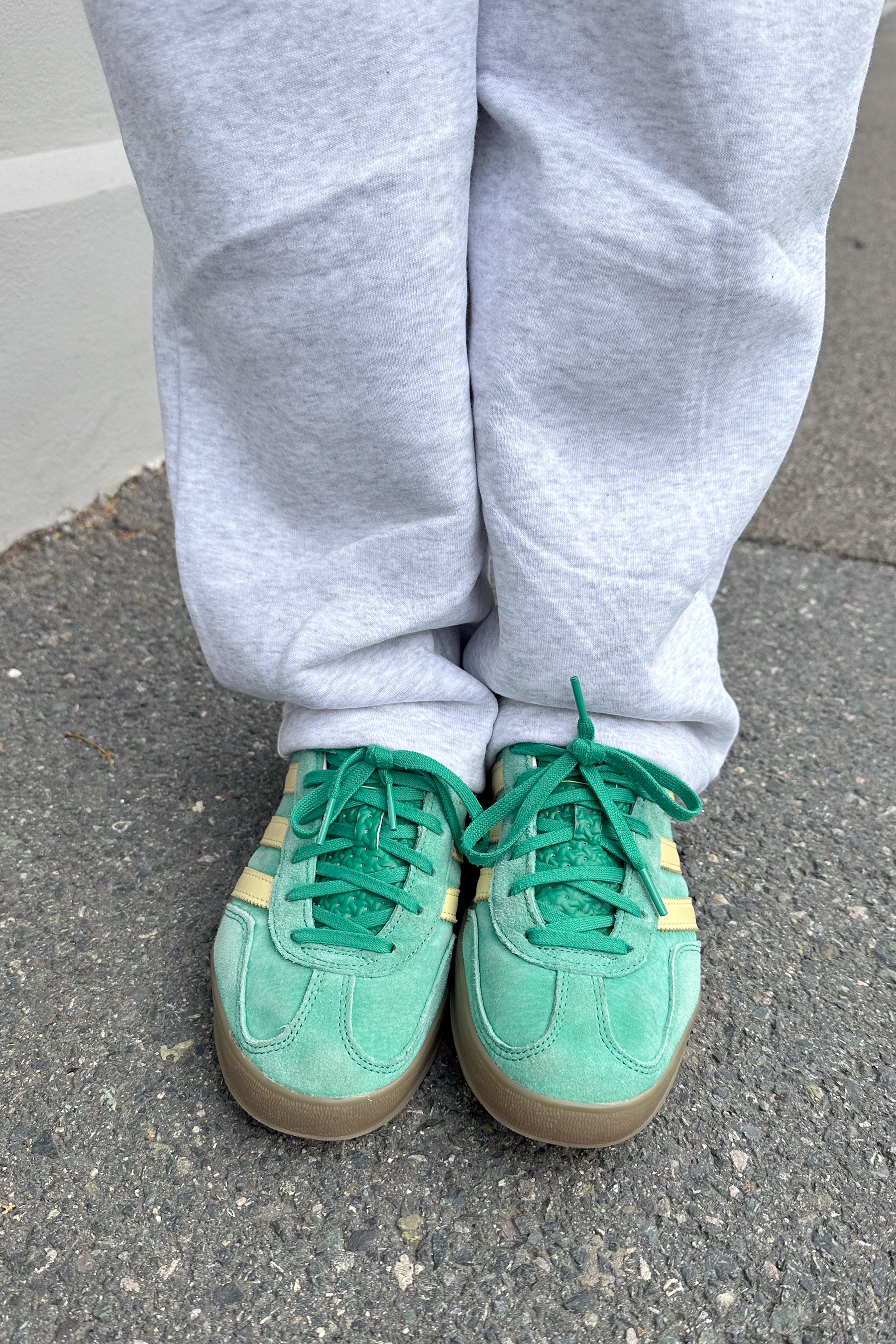 Sweatpant Girl Straight Leg Long Edition Light Grey