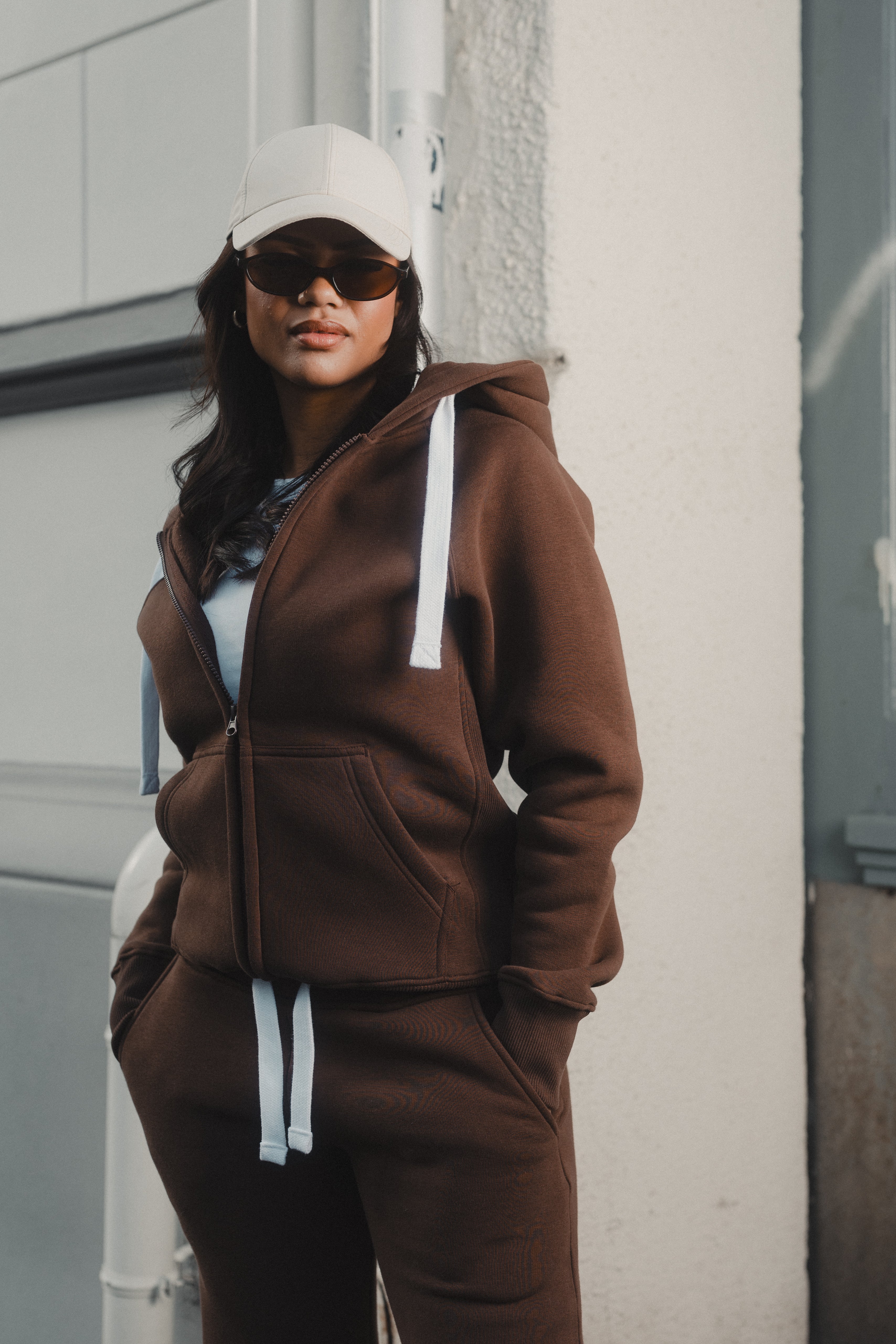 Sweatpants Girl Straight Espresso