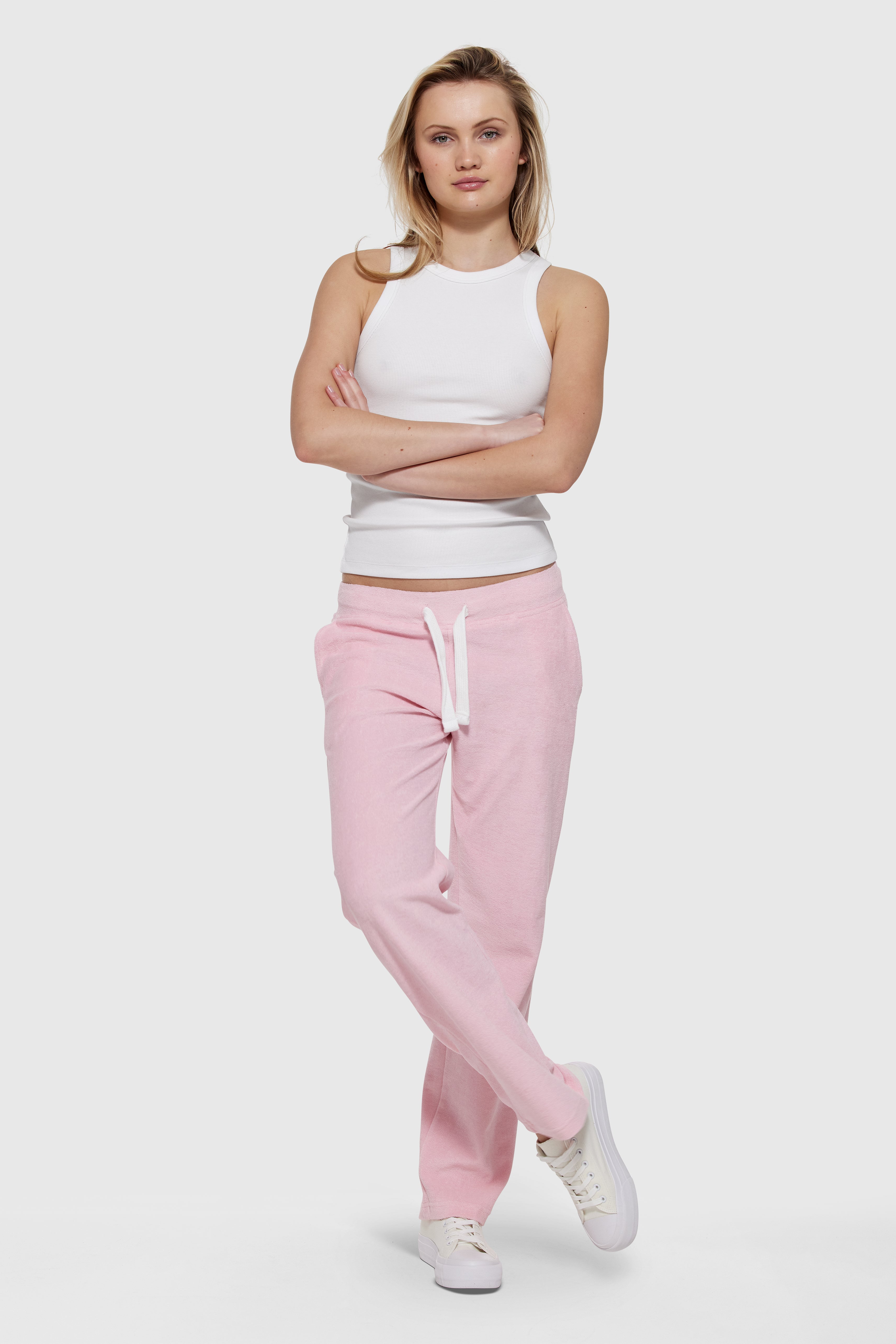 Sweatpant Girl Terry Pink Crush