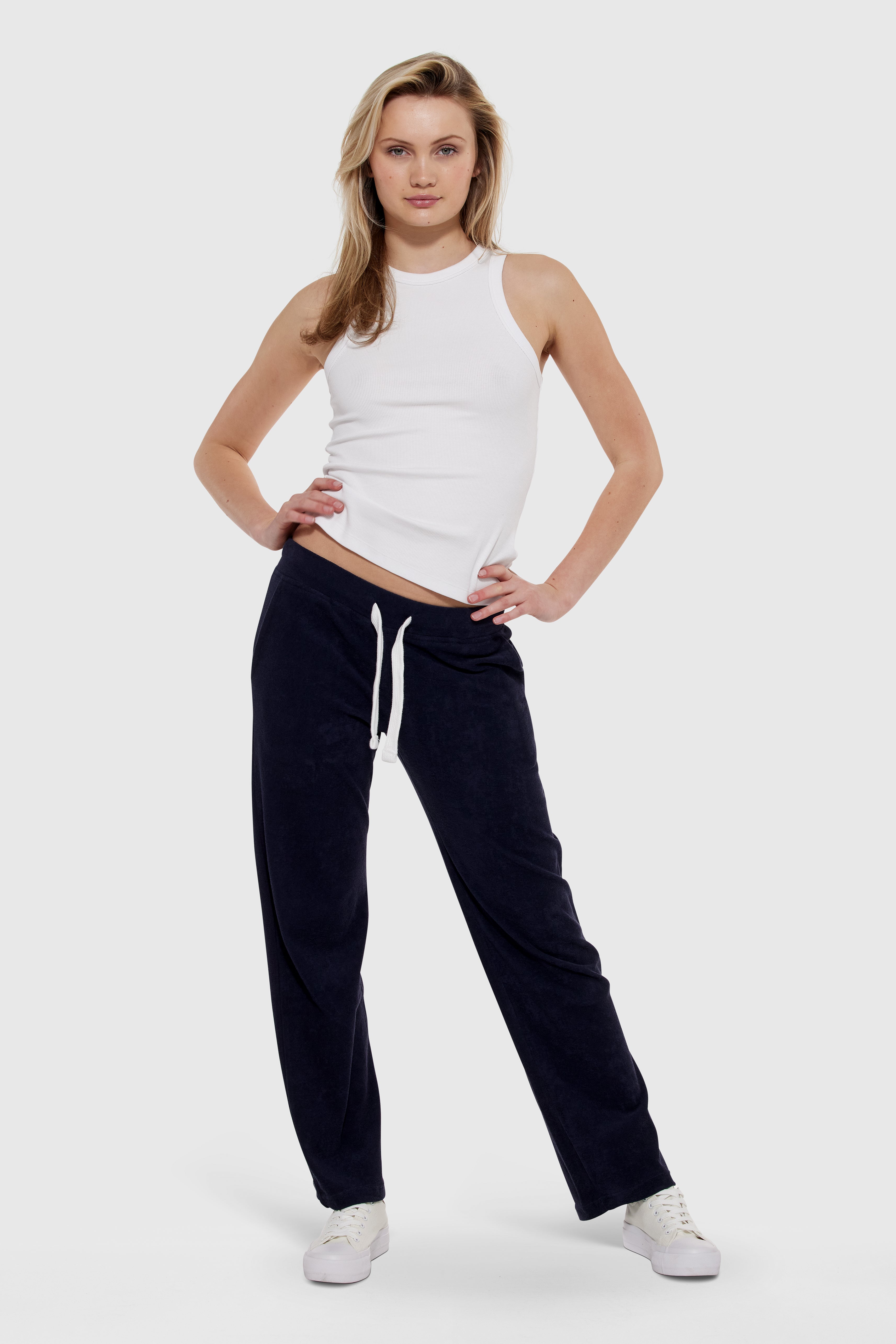 Sweatpant Girl Terry Navy