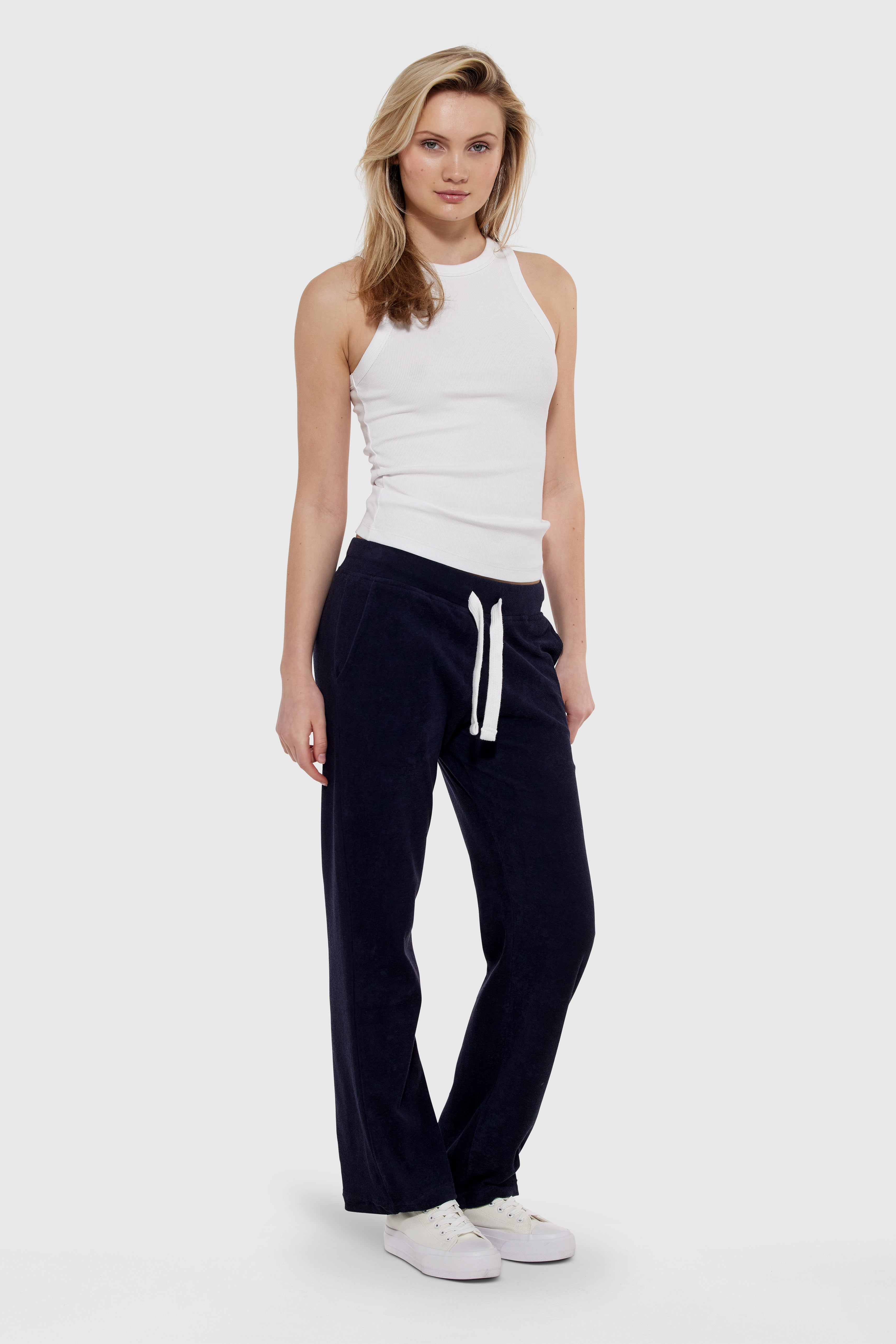 Sweatpant Girl Terry Navy