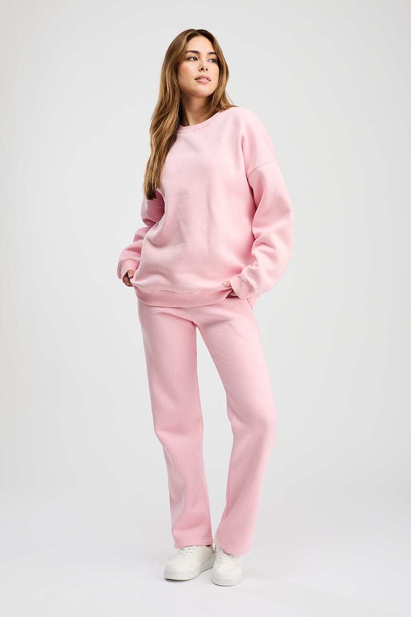 Boxed Crewneck Pink Crush