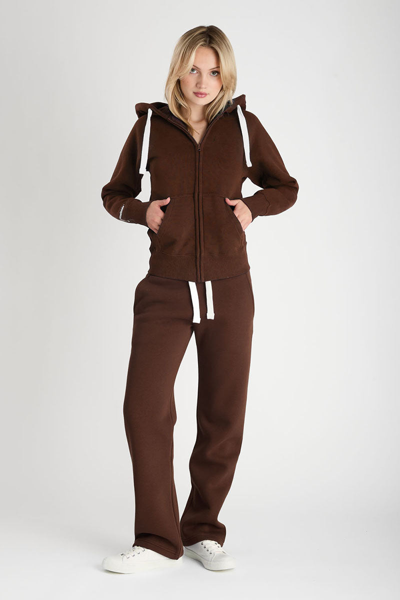 Hoodzip Unisex Original Espresso - Sendes i uke 45-46.