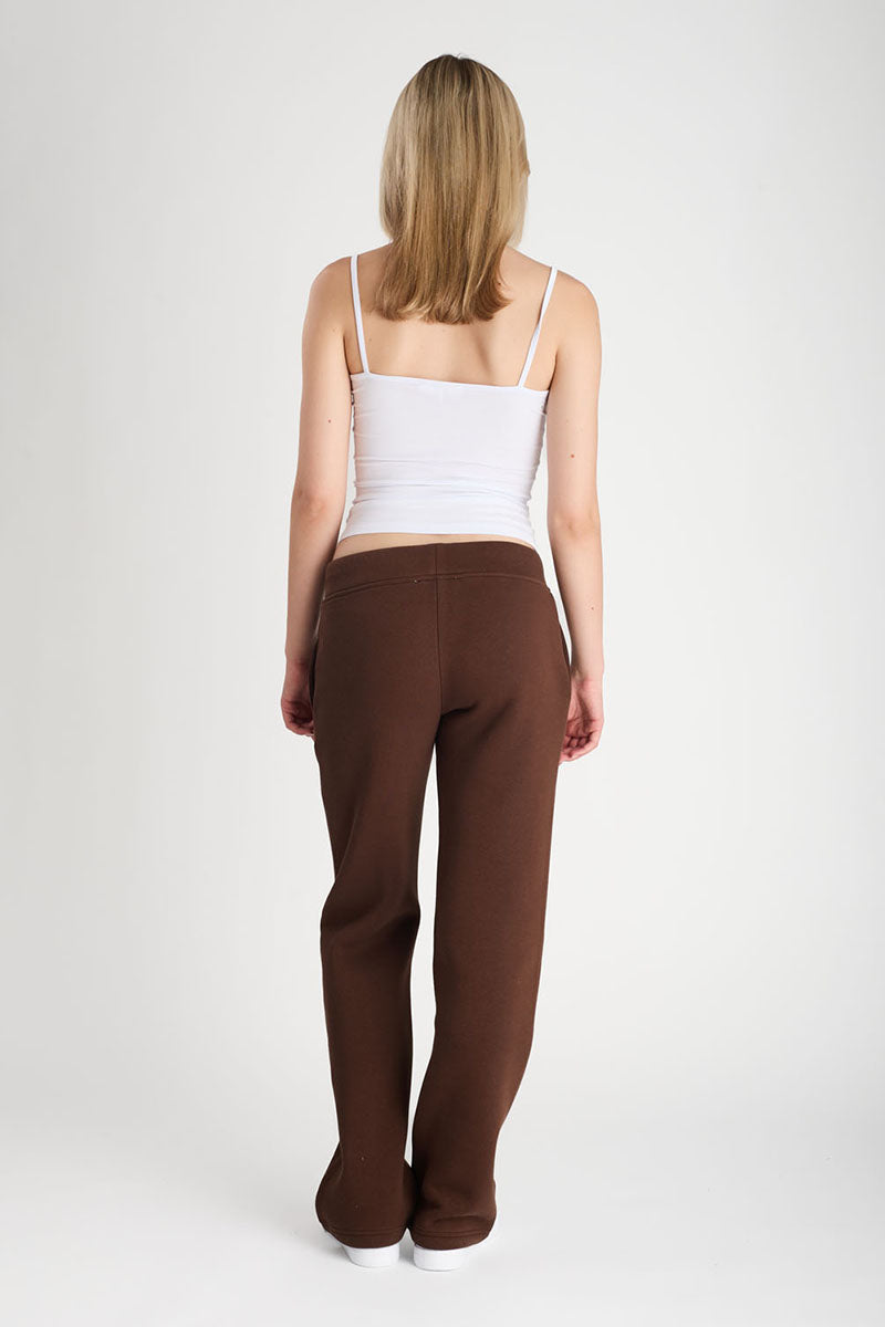Sweatpants Girl Straight Espresso