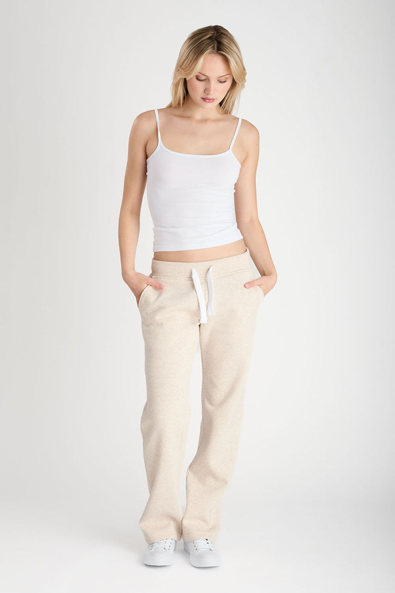 Sweatpants Girl Straight Latte melange